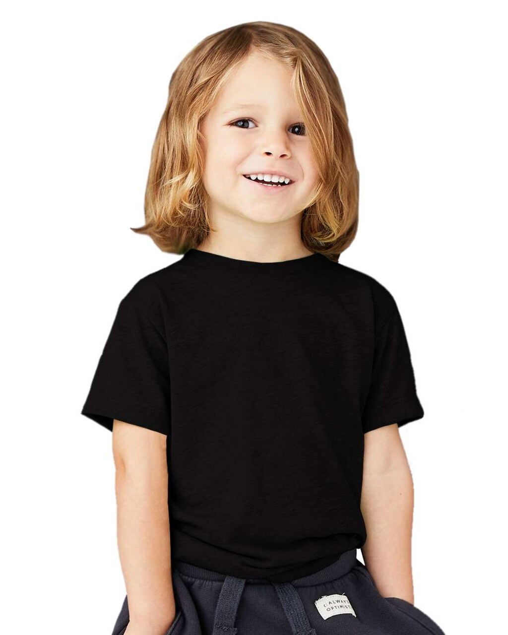BELLA + CANVAS Toddler Triblend Crewneck Short Sleeve Lightweight Soft Jersey T-Shirt For Everyday Wear